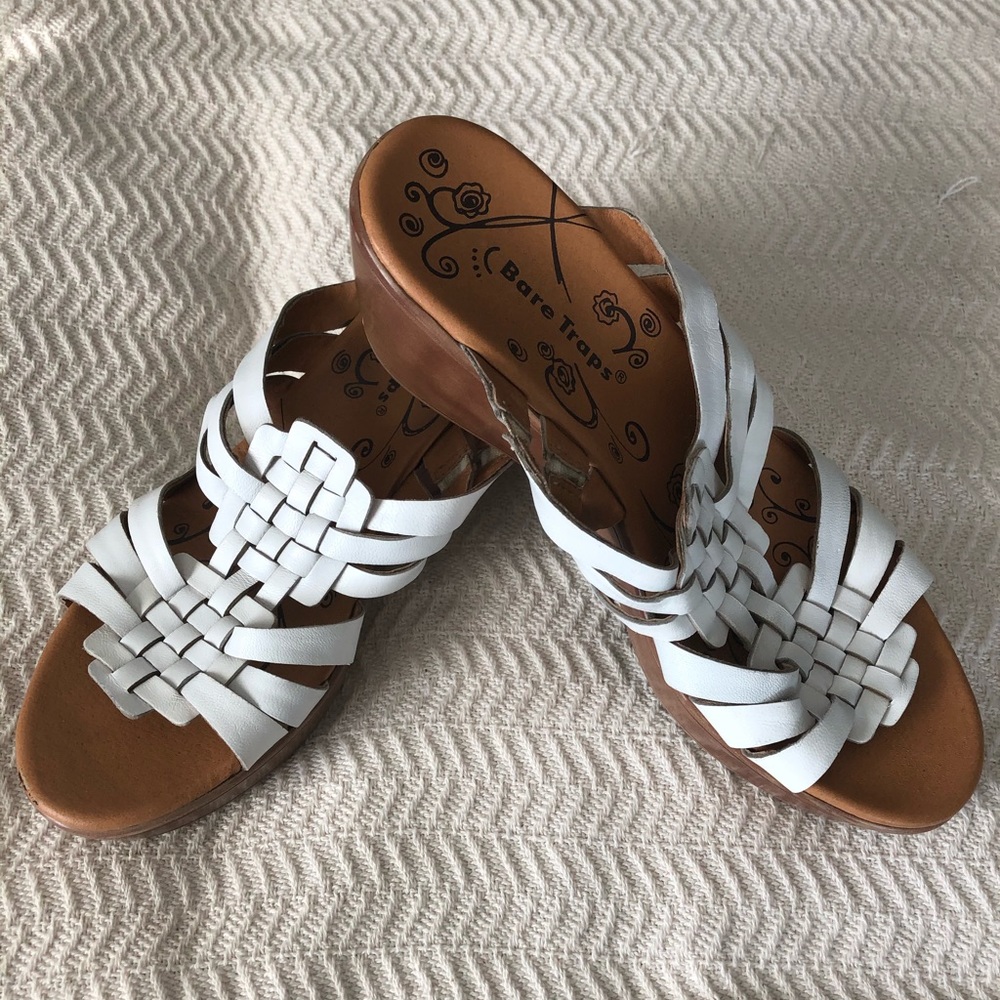 White sandal